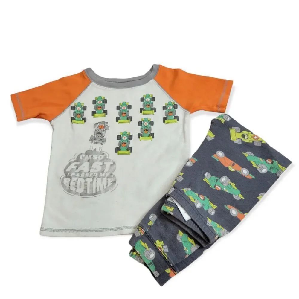 Carter's race car pajamas 5T
